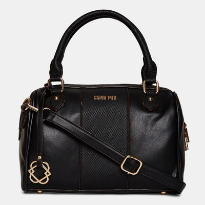 

Cara Mia Women Casual Black PU Sling Bag