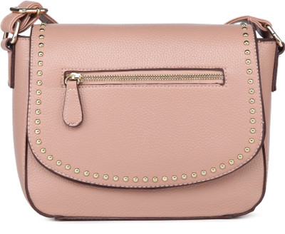 

Chemistry Women Casual Pink PU Sling Bag