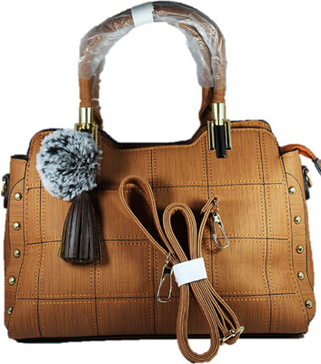 

Rockwell fashion Women Casual, Evening/Party, Formal Brown PU Hand-held Bag