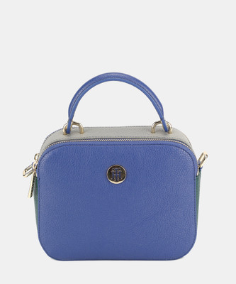 

Tommy Hilfiger Women Casual Blue PU Sling Bag