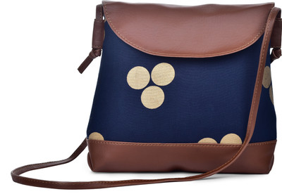 

MAAND Women Casual Multicolor Leatherette, PU, Cotton Sling Bag