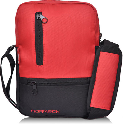 

Adamson Men & Women Casual Red Polyester Sling Bag