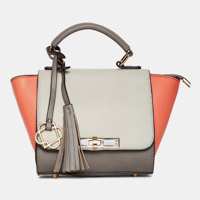 

Cara Mia Women Casual Grey PU Sling Bag