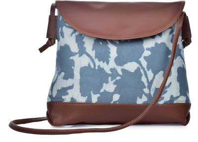 

MAAND Women Casual Multicolor Leatherette, PU, Cotton Sling Bag
