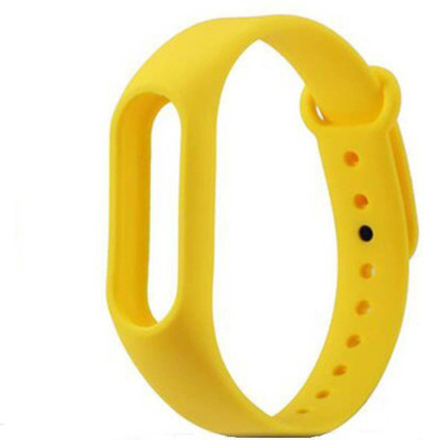 

Klick N Shop Premium Quality M2 Replacement Strap Accessories Bands Wrist Strap Smart Band Strap(Yellow)