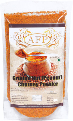 Anjania food products Ground Nut Chutney(2 x 200 g)