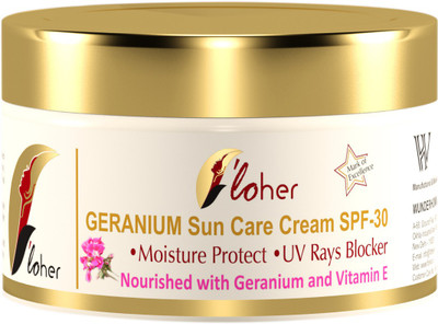 

F'loher GERANIUM Sun Care Cream - SPF 30 PA++++(40 g)