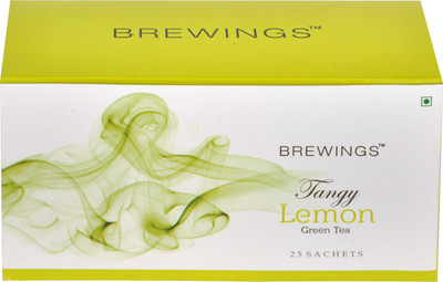 

Brewings Tangy Lemon Lemon Green Tea Bags Box(100 g)