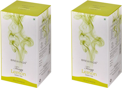 

Brewings Tangy Lemon Lemon Green Tea Bags Box(200 g)