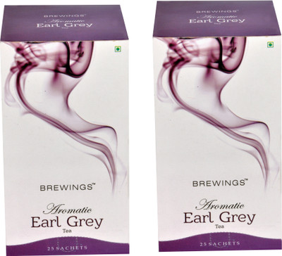 

Brewings Earl Grey Unflavoured Black Tea Bags Box(200 g)