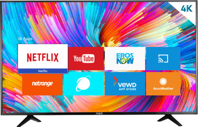 MarQ by Flipkart 55 inch Ultra HD (4K) LED Smart TV is a best LED TV under 40000