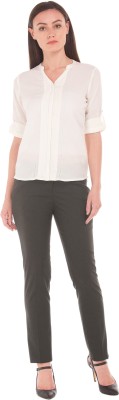 ARROW Regular Fit Women Grey Trousers