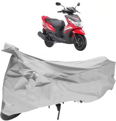 Autoridez Two Wheeler Cover for Yamaha(Ray Z, Silver)