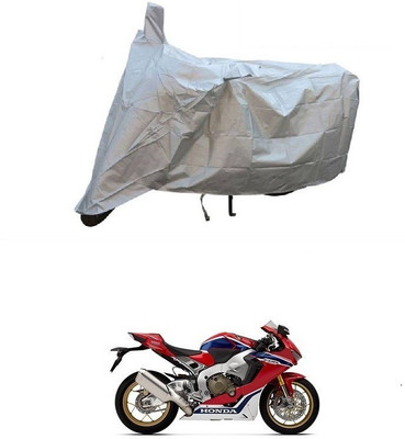 JVG Two Wheeler Cover for Honda(CBR 1000RR, Silver)