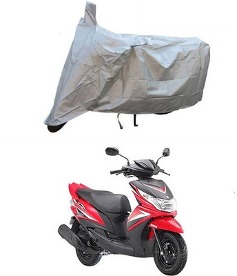 JVG Two Wheeler Cover for Yamaha(Ray Z, Silver)