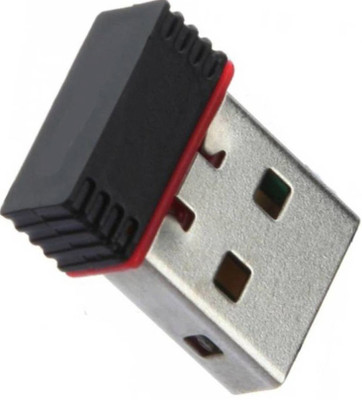 

TOLERAR High Speed Mini WiFi Dongle Receiver 300Mbps, USB 2.0 Wireless LAN Card , Network Connector, nano external dongle_05 USB Adapter(Multicolor)