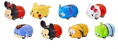 Baby Tintin Cartoon Cars 8 Die Cast Metal Car with Pull Back Function(Multicolor)