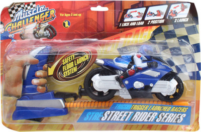 

BIG MONKEY TOYS Launched Racers Street Rider Series.(Blue)