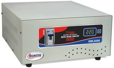 

Microtek EML5090 90-300V Digital Voltage Stabilizer (Metallic Grey) Voltage Stabilizer(Grey)