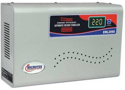 

Microtek EML2090 100-290V Digital Voltage Stabilizer (Metallic Grey) Voltage Stabilizer(Grey)