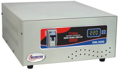 

Microtek EML3090 90-300V Digital Voltage Stabilizer (Metallic Grey) Voltage Stabilizer(Grey)