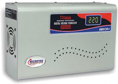 

Microtek EM5130+ 130-300V Digital Voltage Stabilizer (Metallic Grey) Voltage Stabilizer(Grey)