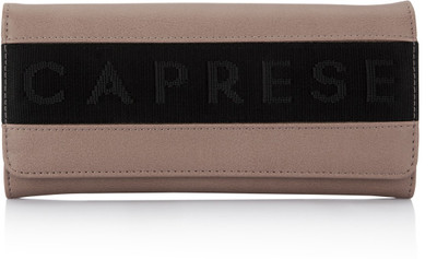 

Caprese Women Grey Artificial Leather Wallet(8 Card Slots)