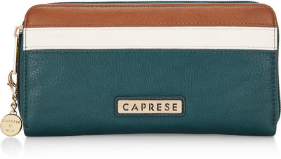

Caprese Women Green Artificial Leather Wallet(8 Card Slots), Emerald