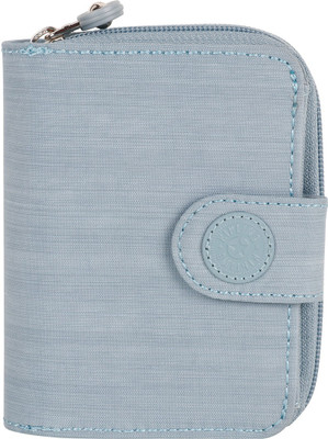 

Kipling Women Blue Fabric Wallet(5 Card Slots), Night blue emb