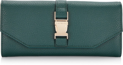 

Caprese Women Blue Artificial Leather Wallet(8 Card Slots), Forest green