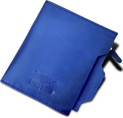 

Oaks wood Boys Blue Artificial Leather Wallet(8 Card Slots)