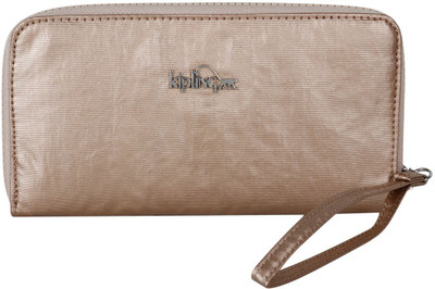 

Kipling Women Beige Fabric Wallet(5 Card Slots), True beige