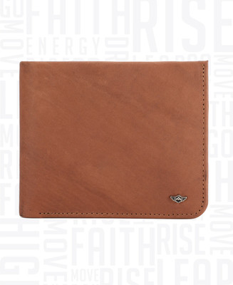 

Metronaut Men Tan Genuine Leather Wallet(4 Card Slots)
