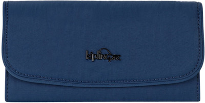 

Kipling Women Silver Fabric Wallet(5 Card Slots), Silver beige