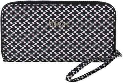 

Kipling Women Pink Fabric Wallet(5 Card Slots), Pink chevron
