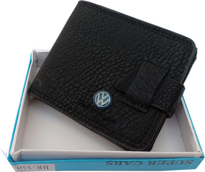 

FRIKKETTONS Men Black Genuine Leather Wallet(10 Card Slots)