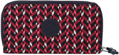 

Kipling Women Pink Fabric Wallet(5 Card Slots), City pink