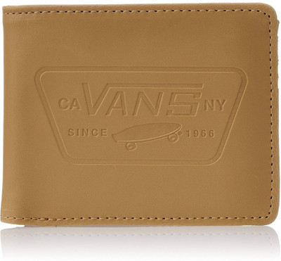 

Vans Men Beige Artificial Leather Wallet(8 Card Slots)