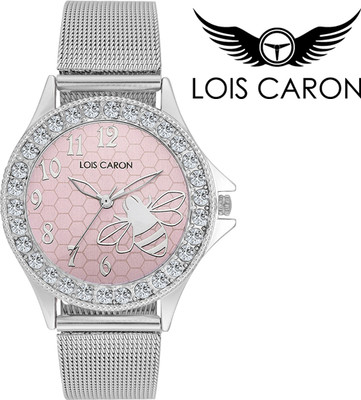 

Lois Caron LCS-4533 PINK DIAL WRIST WATCHES Watch - For Women