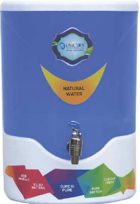 

Unicorn (R) 10 L RO + UV Water Purifier(White, Blue), Blue;white