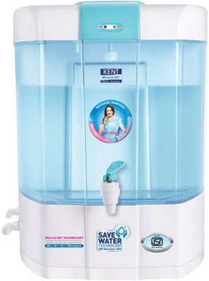 Kent PEARL (11002) 8 L RO + UV + UF + TDS Water Purifier(WHITE BLUE)