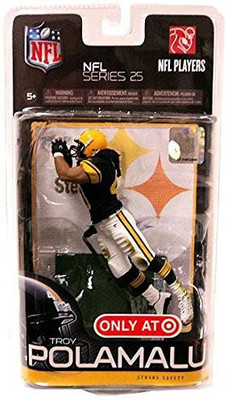 Mcfarlane Toys NFL Sports Picks Series 25 Exclusive Action Figure Troy Polamalu (Pittsburgh Steelers) Black Jersey Retro Uniform(Multicolor) Flipkart