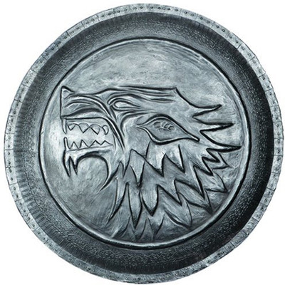 

Dark Horse Comics Game of Thrones Stark Direwolf Shield Pin(Silver)