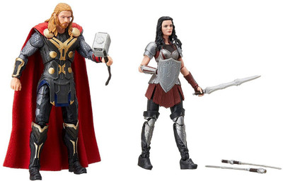 

Hasbro Marvel Studios The First Ten Years Thor and Sif(Multicolor)