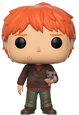 

Funko Harry Potter Ron Weasley with Scabbers Pop! Vinyl(Multicolor)