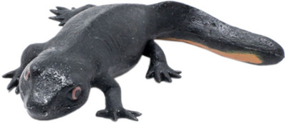 

Tootpado Salamander Rubber Lizard Toy 7 inch - Black - (2FNS104)(Black)