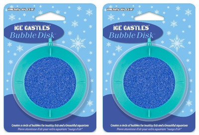 

Penn-Plax ICBD1 Ice Castles Bubble Disk (3 Inch) (Pack of 2) Aquarium Air Stone(1 Stones)