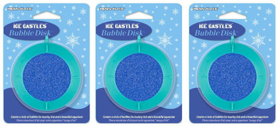 

Penn-Plax ICBD1 Ice Castles Bubble Disk (3 Inch) (Pack of 3) Aquarium Air Stone(1 Stones)