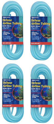 

Penn-Plax STD20 Deluxe Airline Tubing Flexible Silicone (20 Ft) (Pack of 4) Aquarium Tool