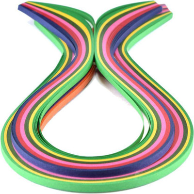 

BestUBuy 3mm Quilling Strips Multicolour, Non Metallic (pack of 1000 strips)
